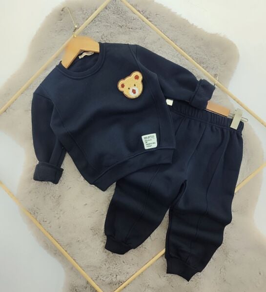 3 iplik ayıcık detaylı takım