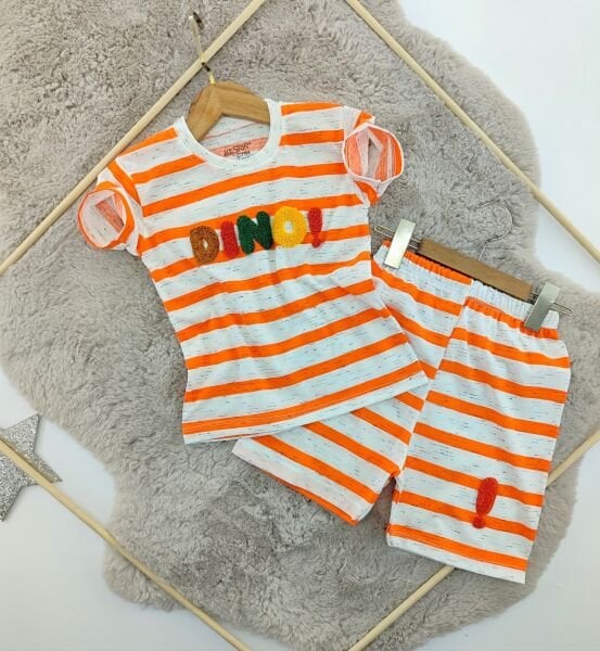 Kskn dino nakış çizgili takim