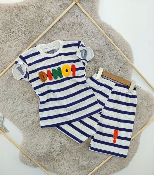 Kskn dino nakış çizgili takim