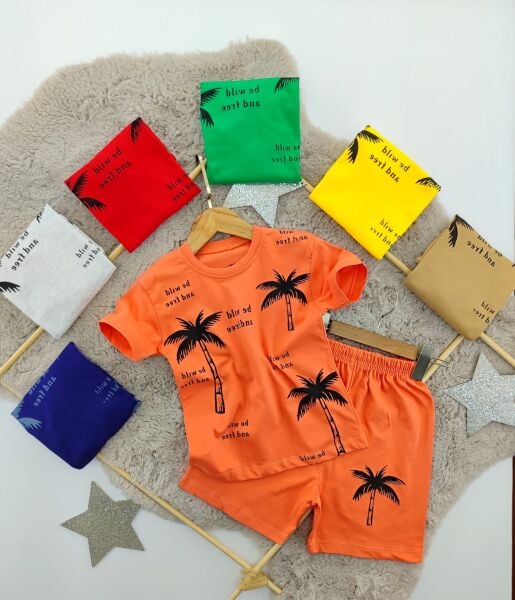 Ksnk palmiye baskılı takim