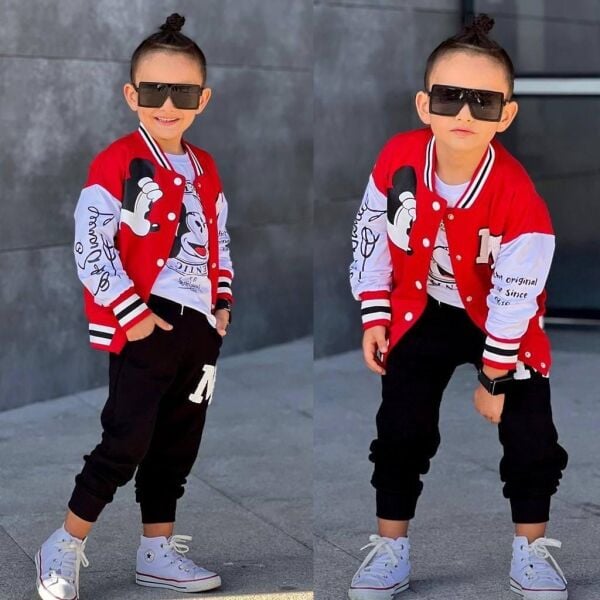 Mickey Kolej Ceketli Takım