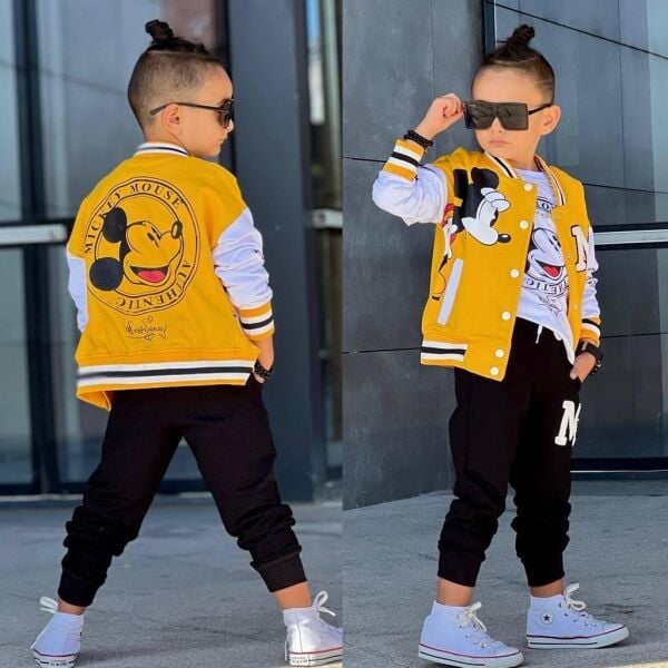 Mickey Kolej Ceketli Takım