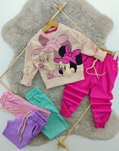 2'li Minnie Baskılı Takım