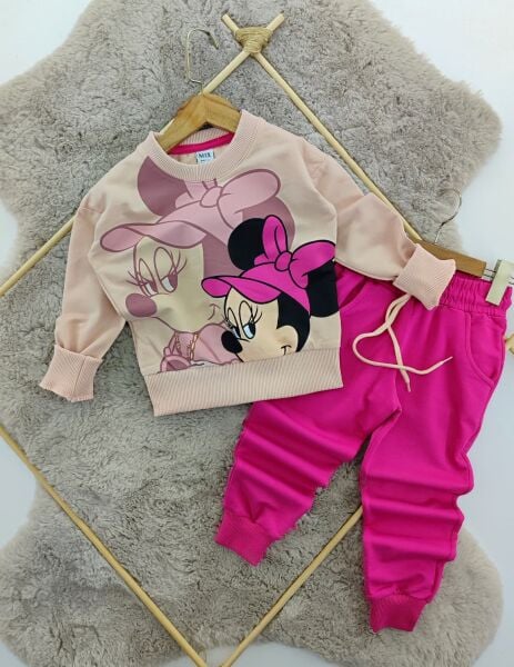 2'li Minnie Baskılı Takım