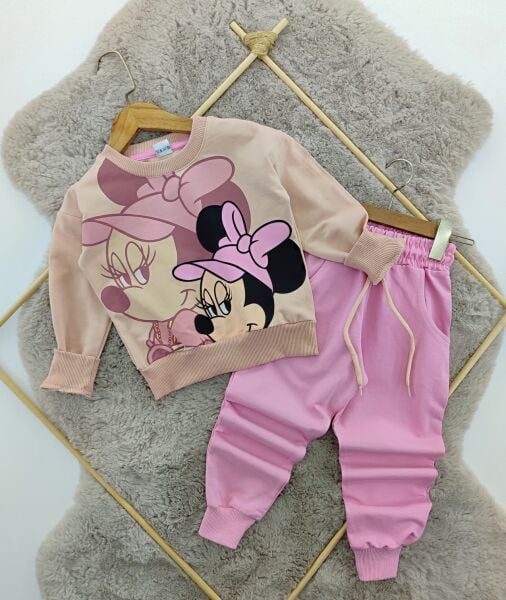 2'li Minnie Baskılı Takım