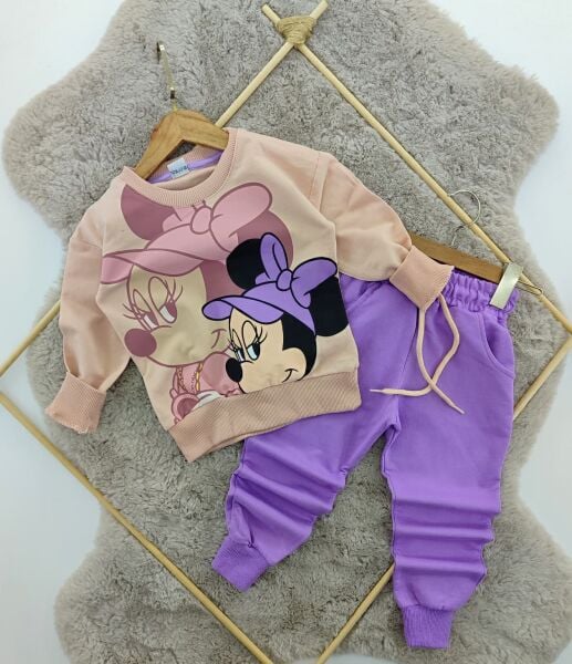 2'li Minnie Baskılı Takım