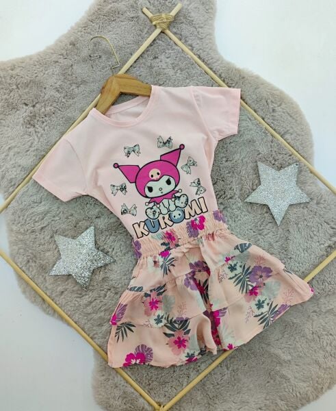 KUROMİ ETEKLİ TAKIM YENİ