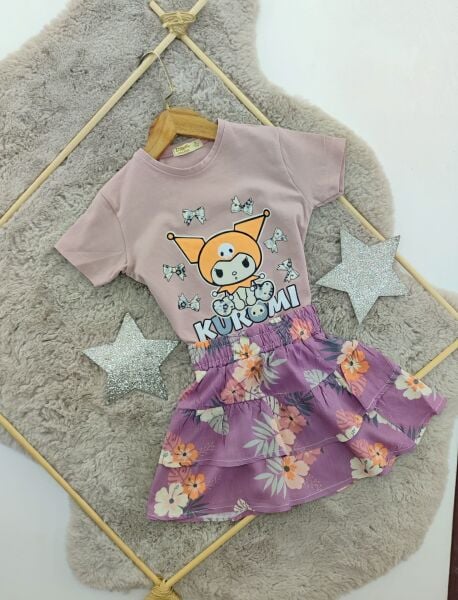 KUROMİ ETEKLİ TAKIM YENİ