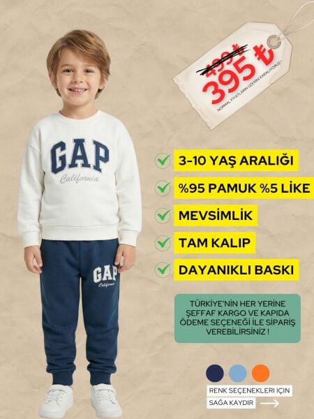 GAP BASKILI KOMPAK TAKIM