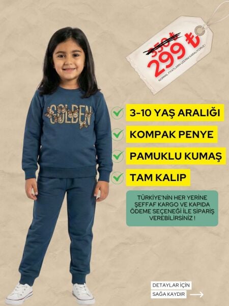 GOLDEN 3-10 YAŞ TAKIM