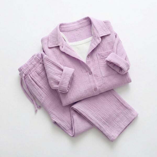 MUSLİN KUMAŞ 3 LÜ TAKIM