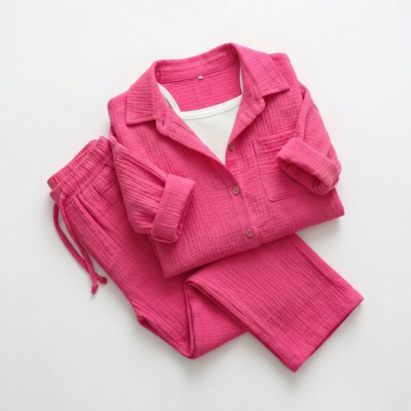 MUSLİN KUMAŞ 3 LÜ TAKIM