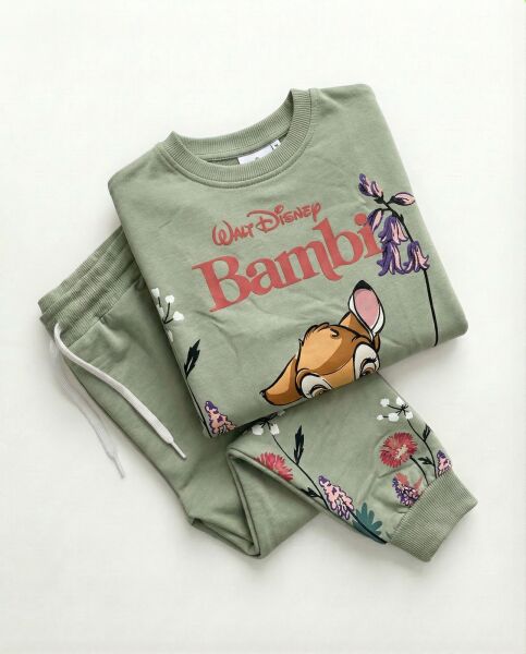 MEVSİMLİK 3-10 BAMBİ BASKILI TAKIM