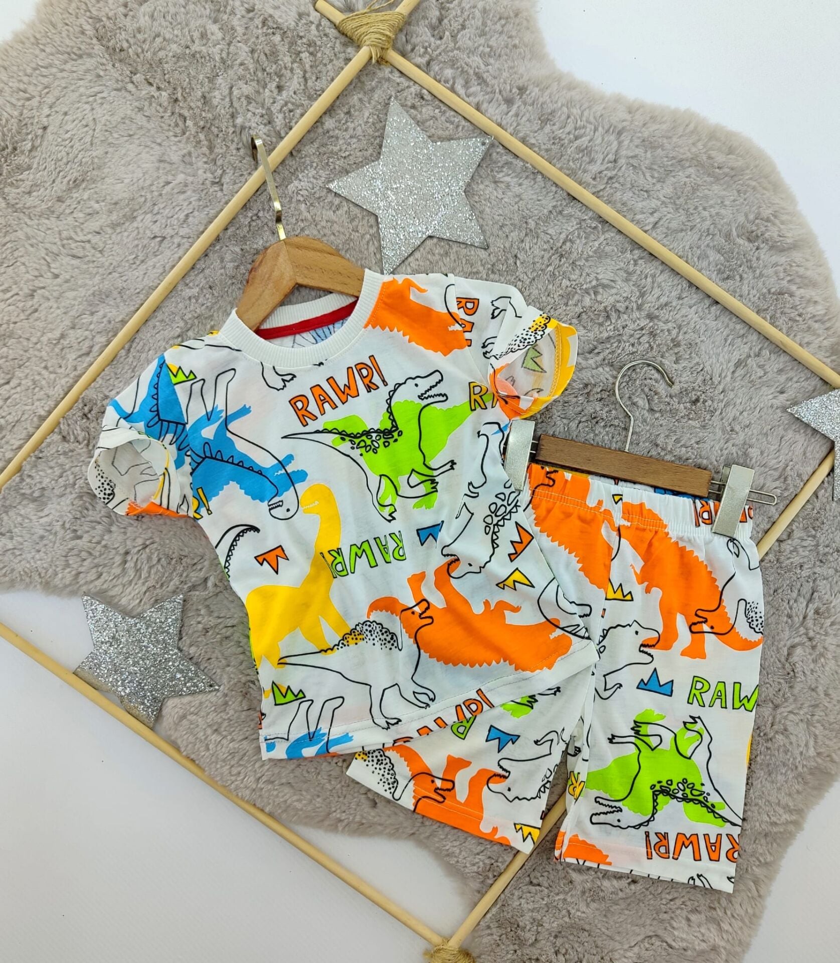 RAWR BASKİLİ  KAREKTER TAKIM