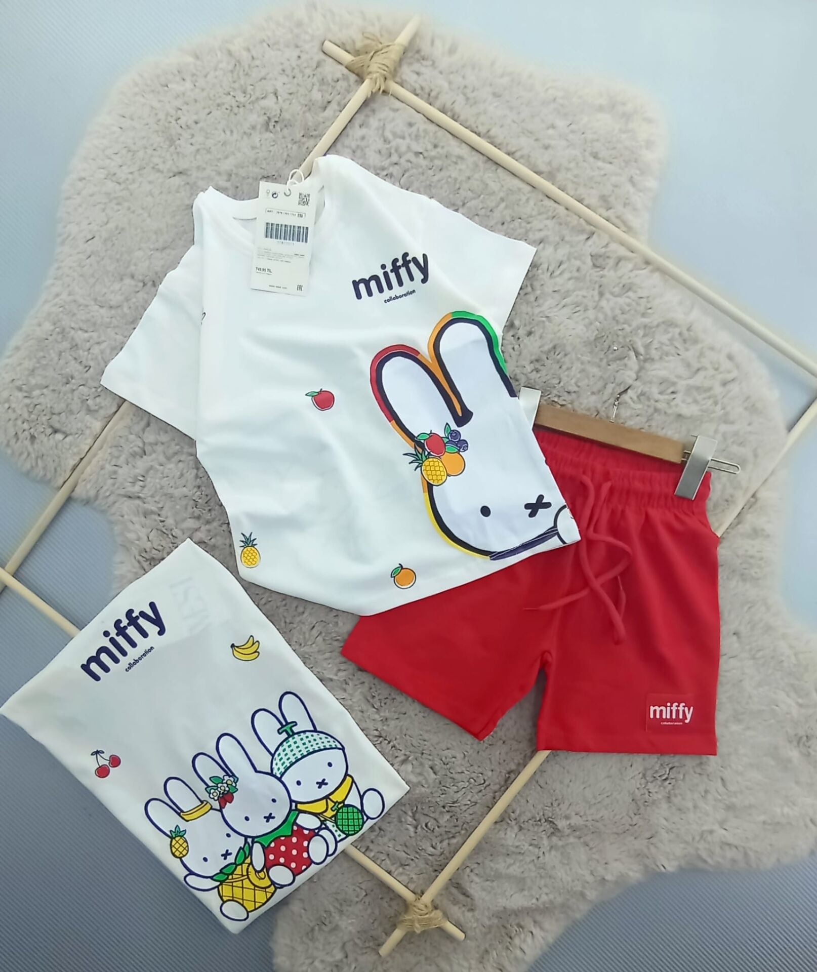 WEST miffy ORGANİK PAMUK TAKİM