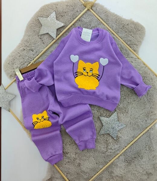 HRŞ Nakışlı Kedili Takım