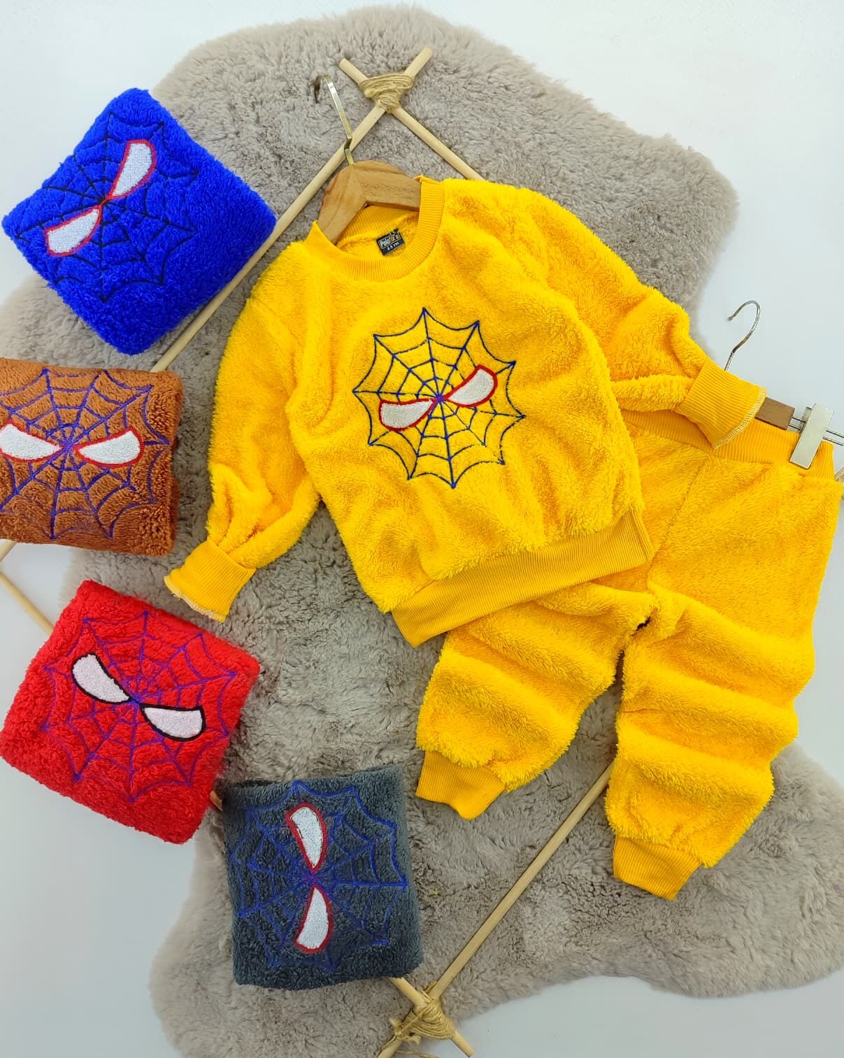 (Spiderman) Peluş Erkek Takım