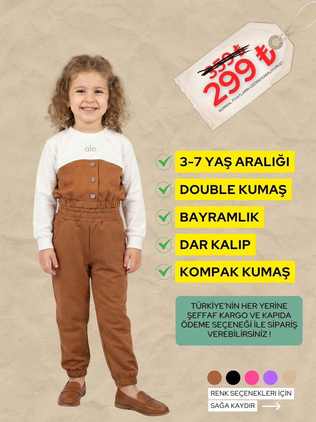 ALO DUBBLE KUMAŞ TAKIM