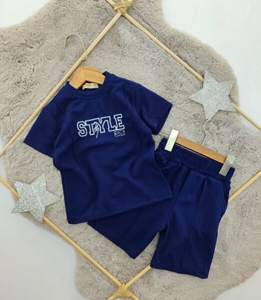 STYLE OXFORD DOKUMA ŞORTLU TAKIM