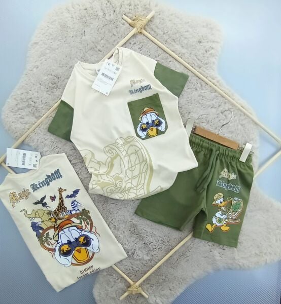 WEST DUCK SORT YESİL ORGANİK PAMUK