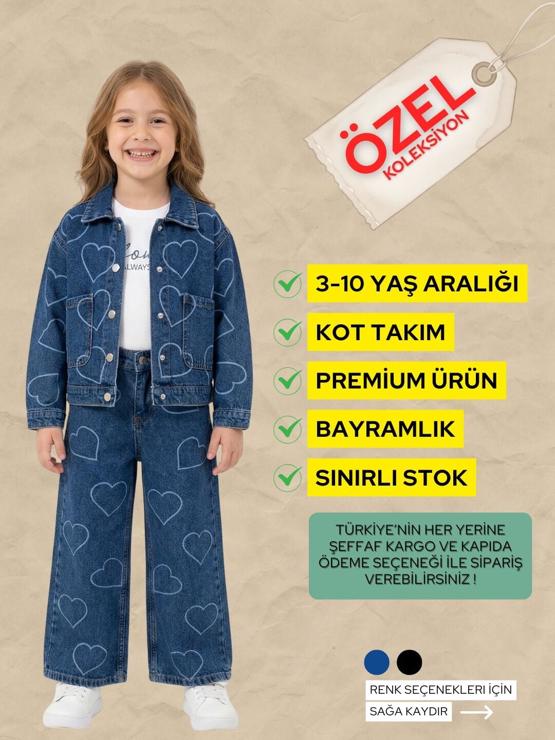 KALP 3 LÜ  KOT TAKIM