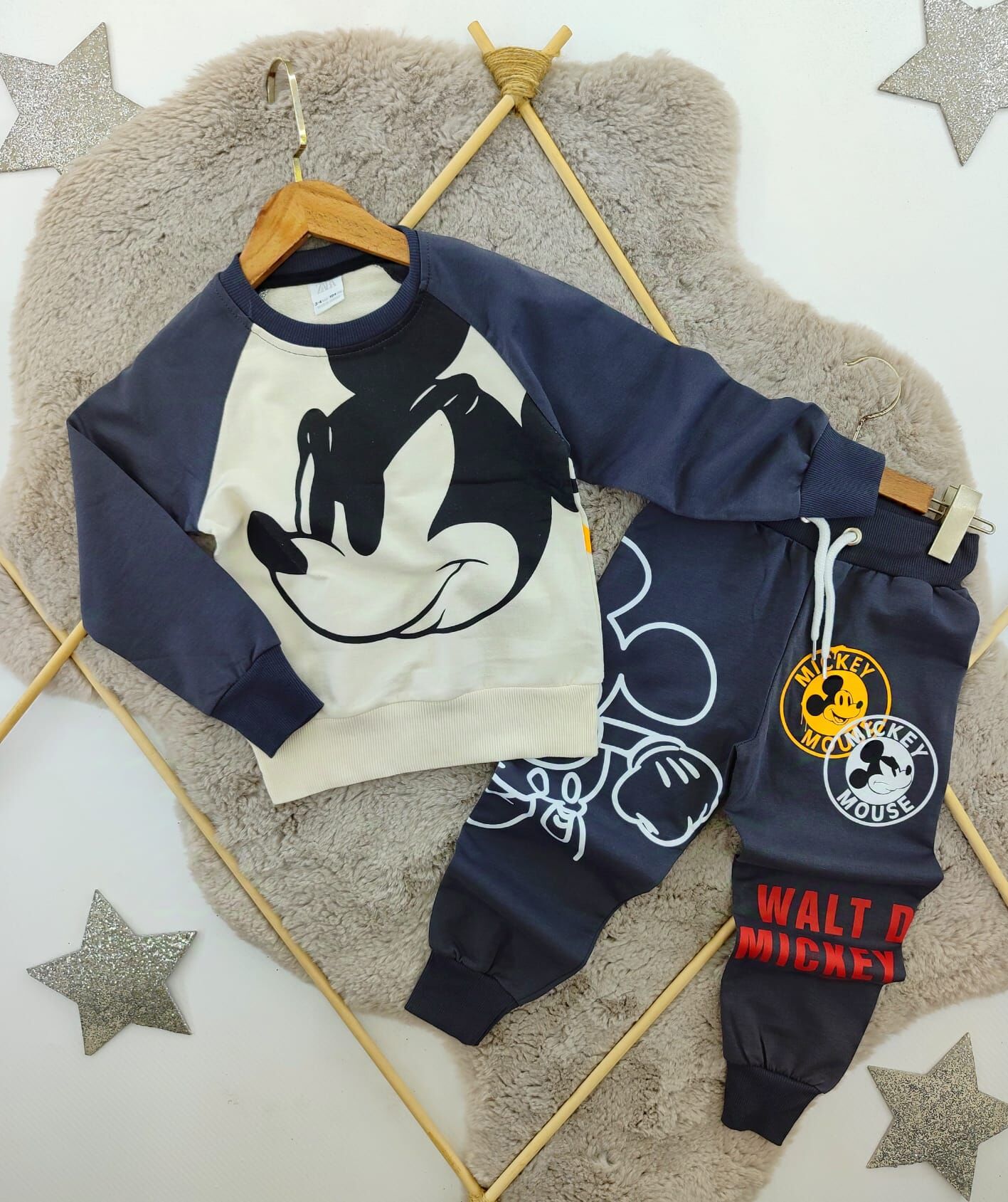 Mickey Füme Renk Takım