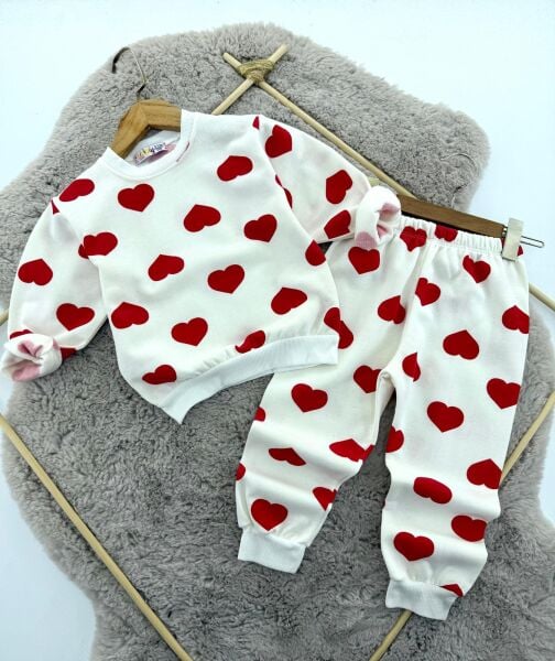 Kalpli Pamuklu Pijama Takımı
