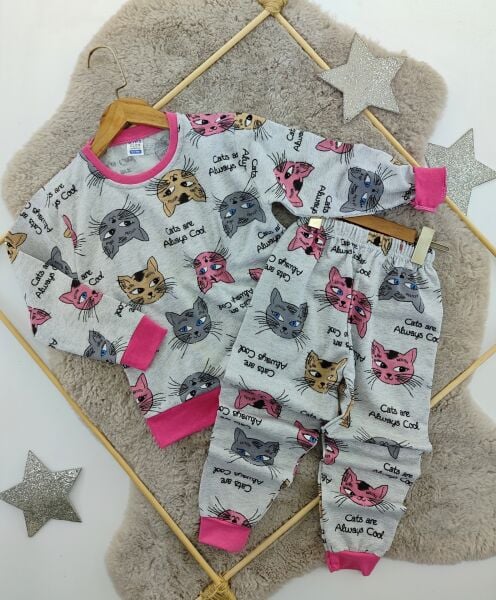 Mmcn kedili pijama takımı