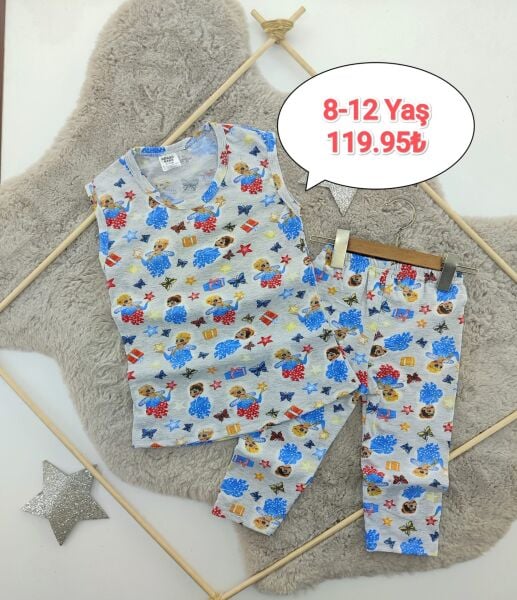 ELSA BASKİLİ ASKİLİ TAYTLİ TAKİM