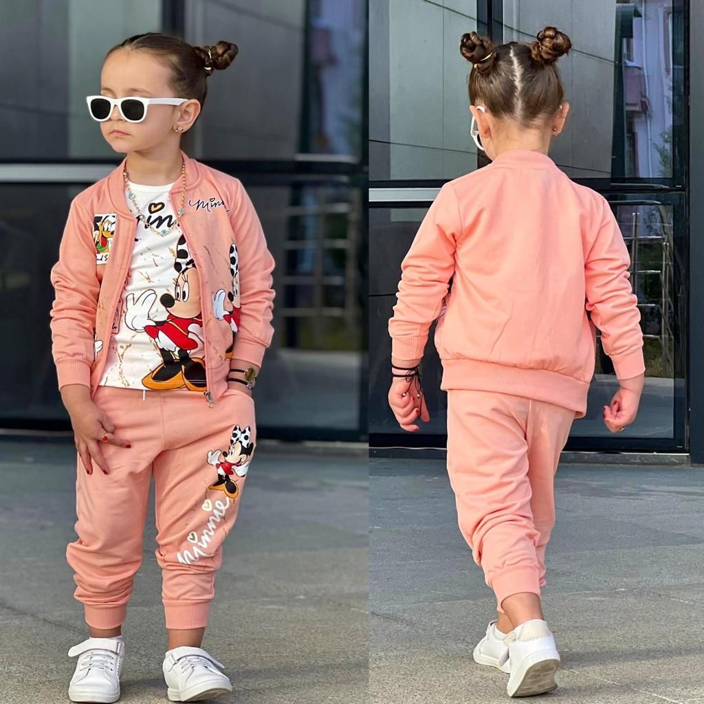 3'lü Minnie Renk Renk Takım