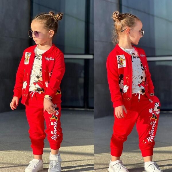 3'lü Minnie Renk Renk Takım