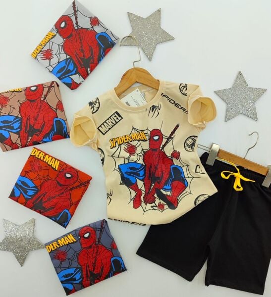 Disney Spiderman Baskılı Takım
