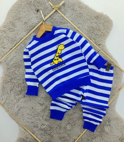 Orjinal çizgili dinazor nakış