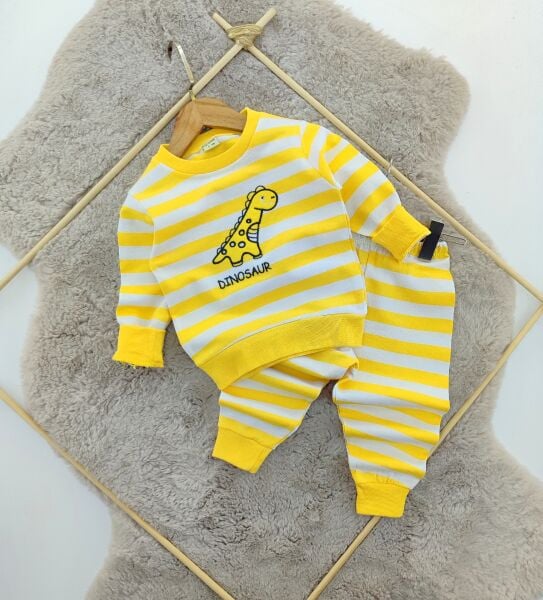 Orjinal çizgili dinazor nakış