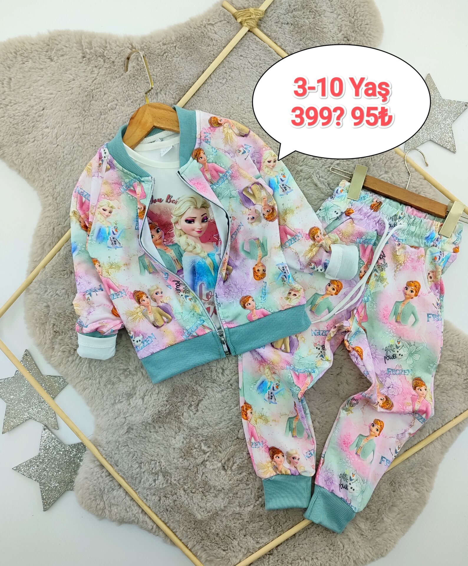 Elsa dijital 3 lü takım