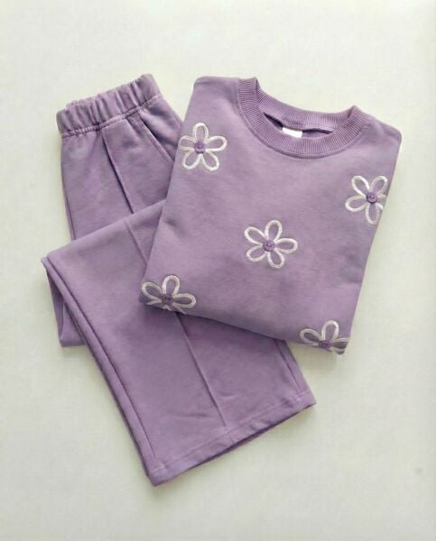 ÇİÇEK NAKIŞLI KOMPAK KUMAŞ 2 Lİ TAKIM