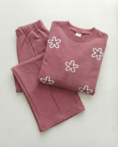 ÇİÇEK NAKIŞLI KOMPAK KUMAŞ 2 Lİ TAKIM