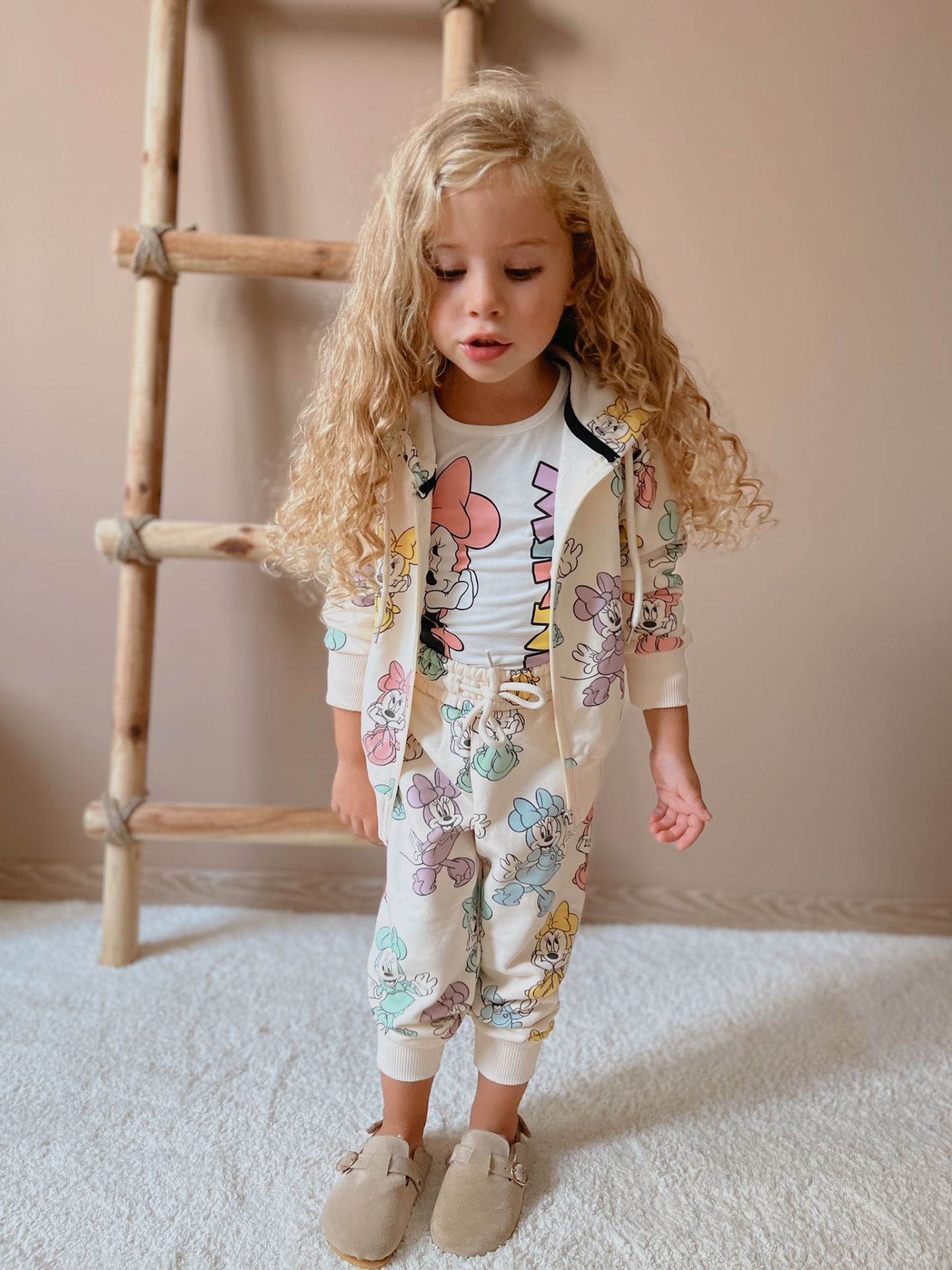 MİNNİE MOUSE CEKETLİ 3LÜ TAKIM