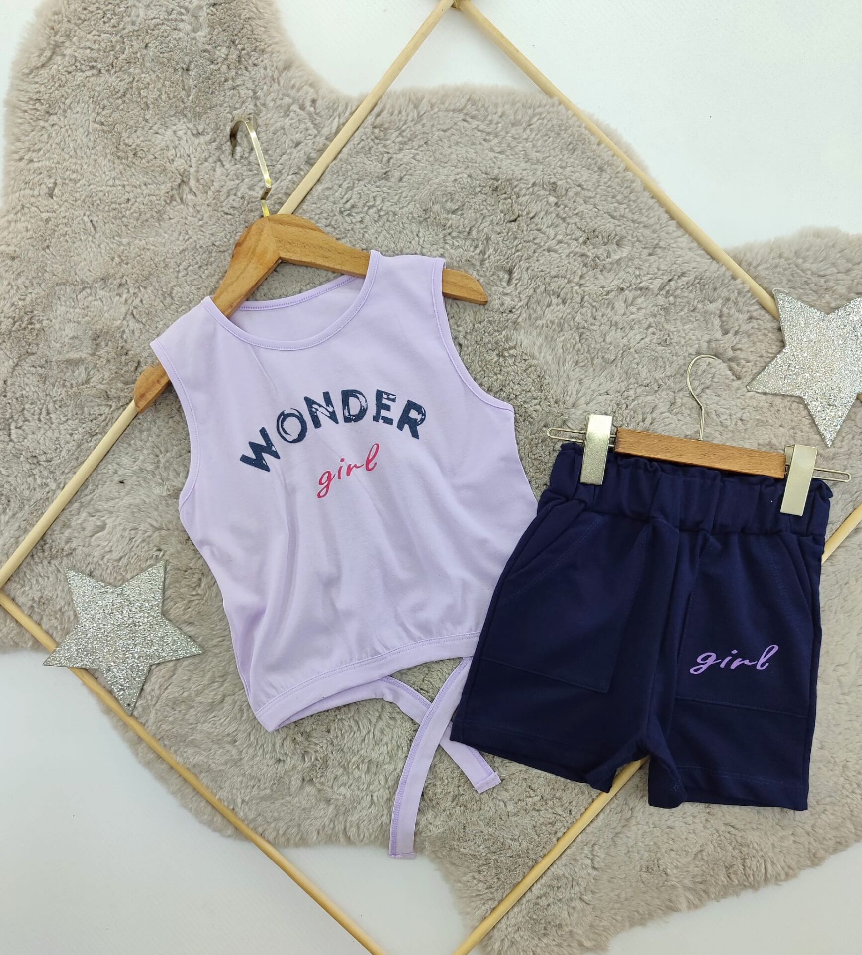 Wonder askılı kız tkm (lila)