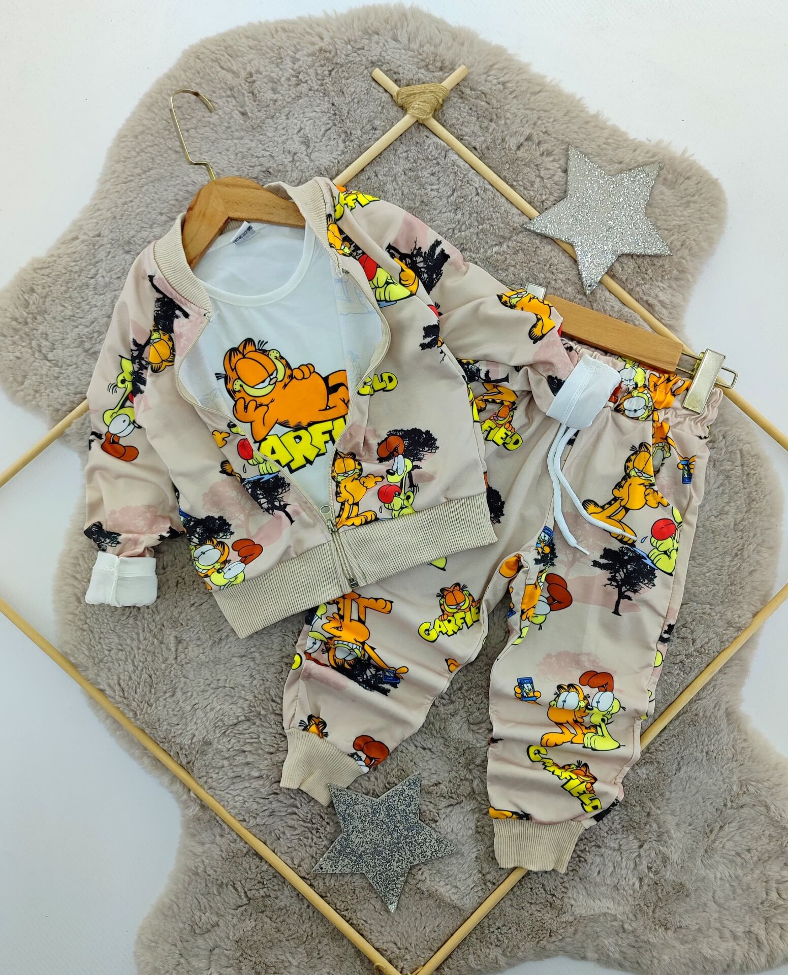 Garfield 3'lü Takım