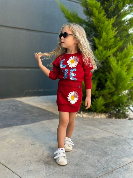 LOVE DESEN ETEKLİ TAKIM