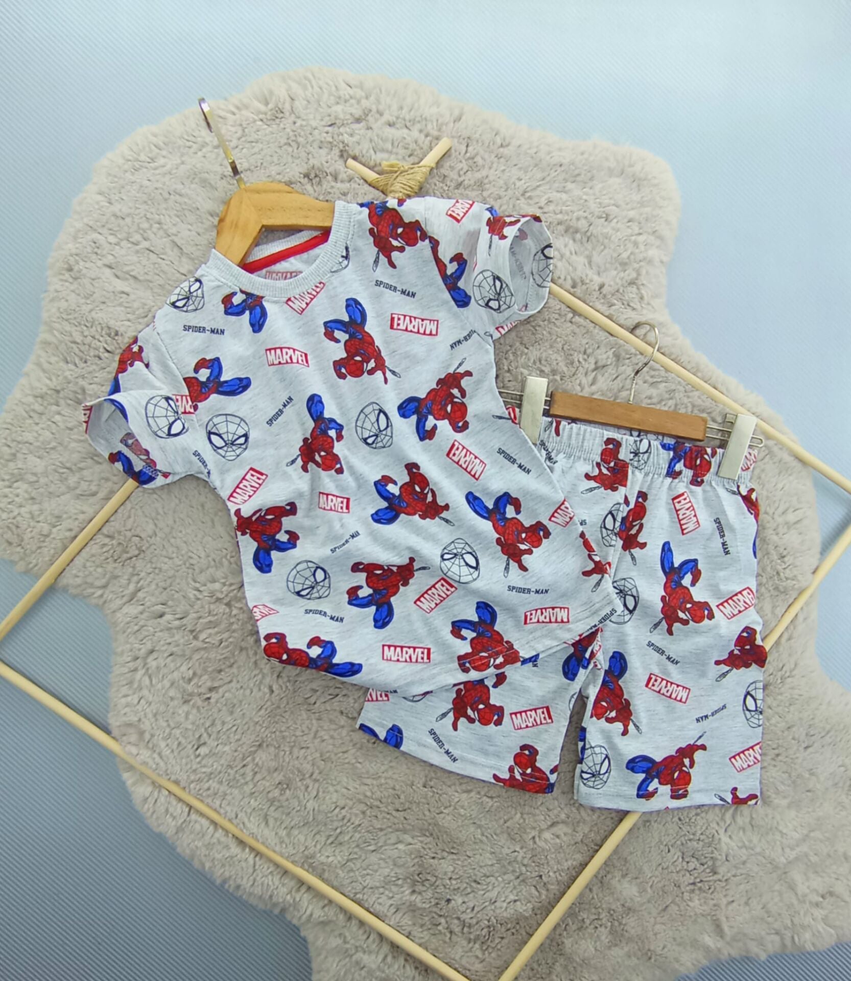 MARVEL  BASKİLİ  KAREKTER TAKIM