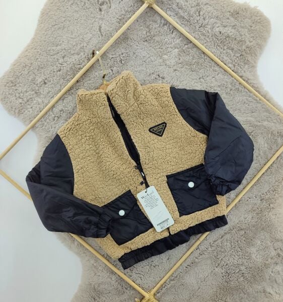 Erkek çocuk peluş mont