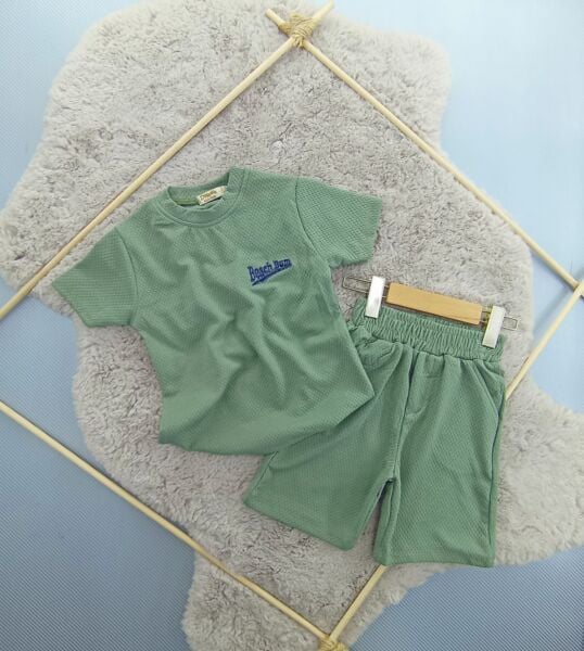 BEACH BUM OXFORD DOKUMA ŞORTLU TAKIM