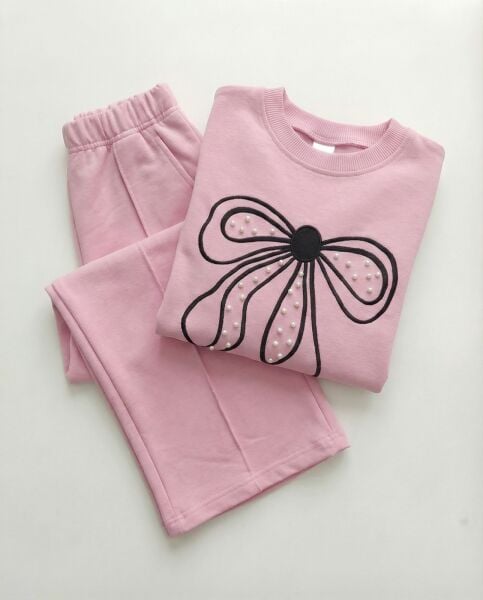 KURDELE NAKIŞLI KOMPAK KUMAŞ 2 Lİ TAKIM