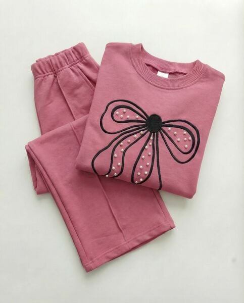 KURDELE NAKIŞLI KOMPAK KUMAŞ 2 Lİ TAKIM