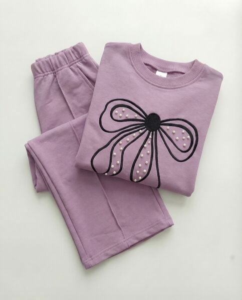 KURDELE NAKIŞLI KOMPAK KUMAŞ 2 Lİ TAKIM