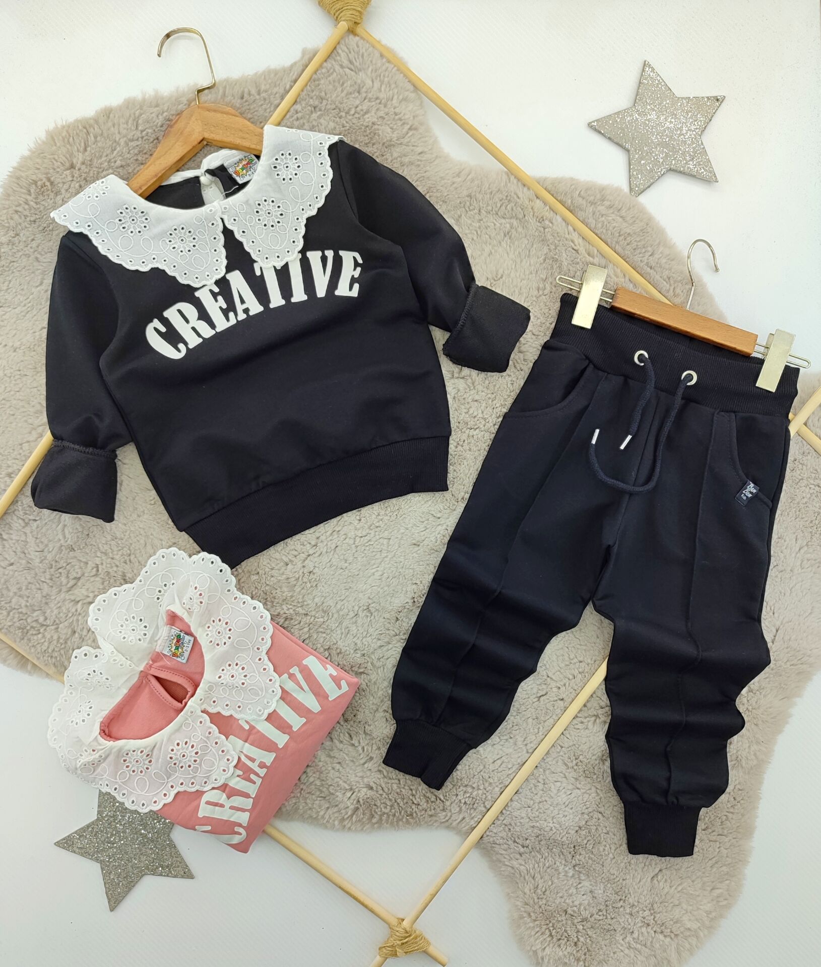 Creative yakalı  takım