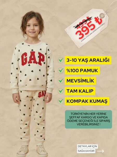 GAP PUANTİYELİ 3-10 YAŞ  TAKIM