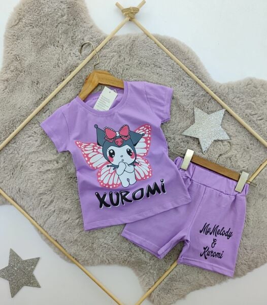 Kuromi kız şortlu tkm (yeni) (hrş)